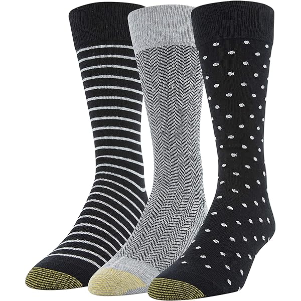 Amazon.com: GOLDTOE Men's Rayon Blend Dress Socks, Assorted Stripes & Dots,  Mid-Calf Crew, Shoe Size 6-12.5 (US, Numeric, 6, 12.5, Regular, Regular, 3,  Black/Gray/Blue) : Clothing, Shoes & Jewelry