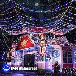 66ft Christmas Lights Outdoor Waterproof, 200 LED