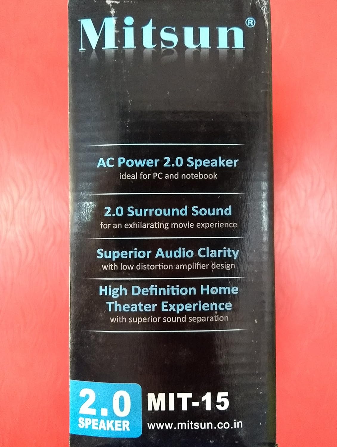 mitsun portable speaker system