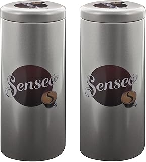 Senseo Premium Paddose für 18 Kaffeepads, Dose, Pad, 2er Pack