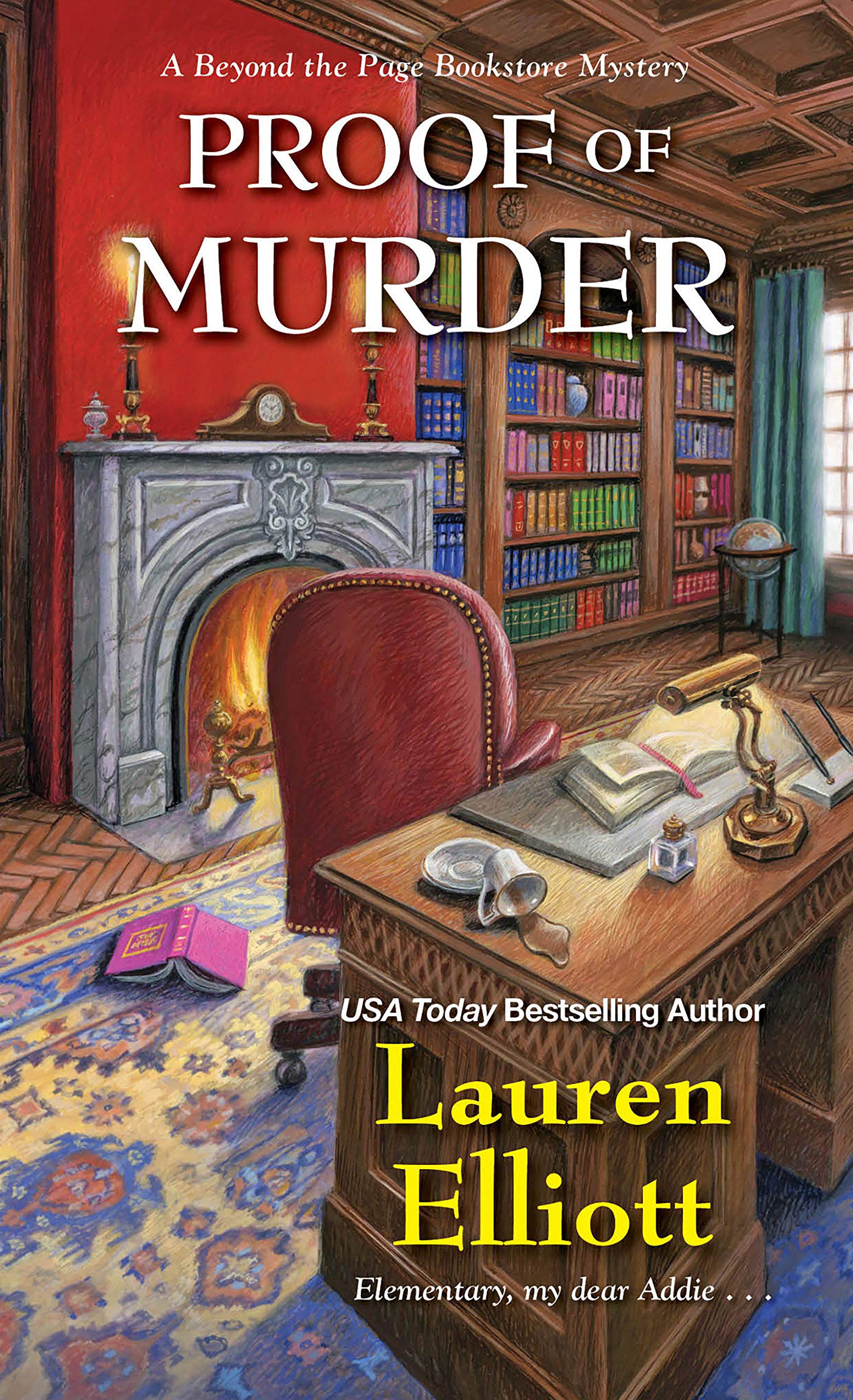 Amazon Com Proof Of Murder A Beyond The Page Bookstore Mystery 9781496727091 Elliott Lauren Books