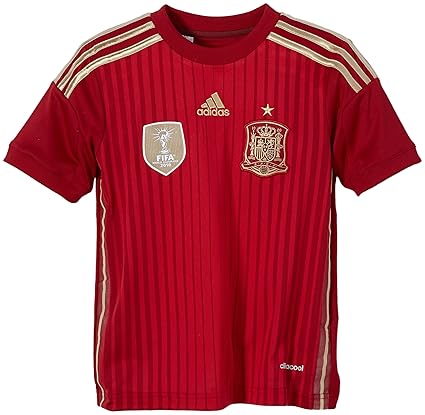 adidas Kinder Kurzärmliges Trikot FEF Spain Home Jersey