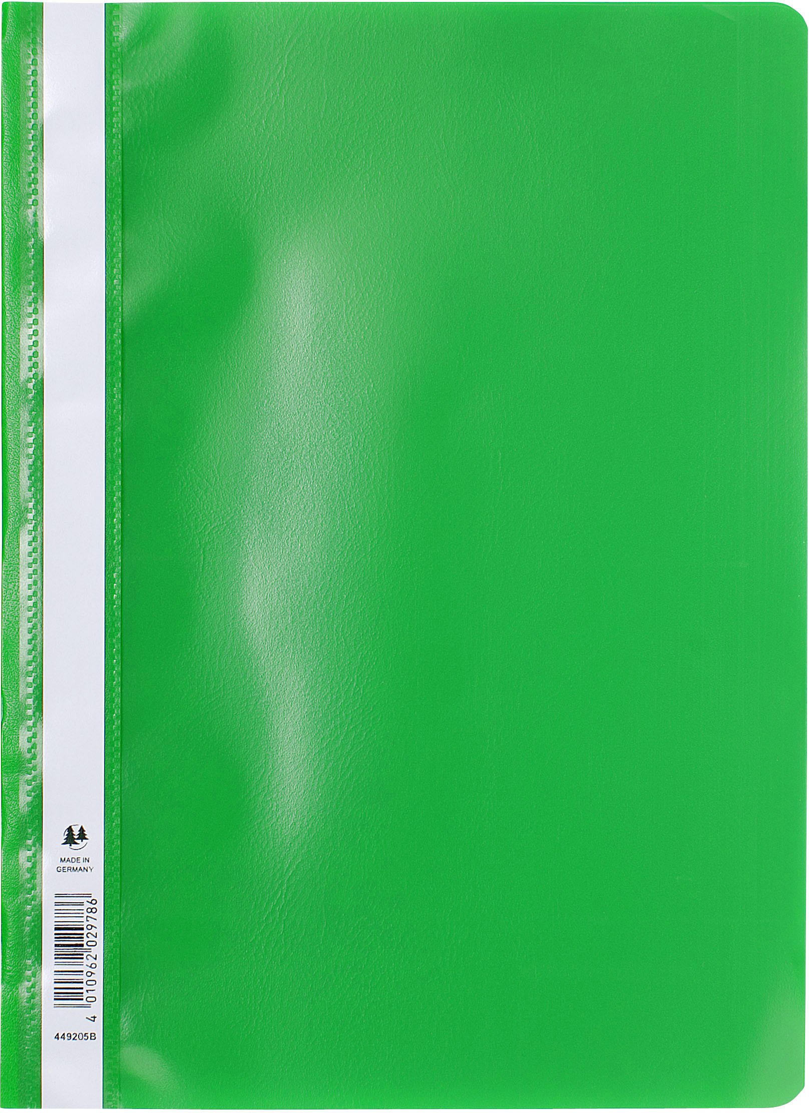 Exacompta - Ref 449205B_PAQ - PP Transfer File - Suitable For Use With A4 Documents, Premium PVC, Clear Front Cover, Holds Approx. 100 Sheets - Light Green (Pack of 25)