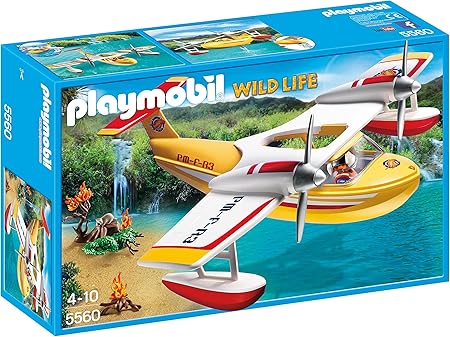 Playmobil Firefighting Seaplane Playset 
