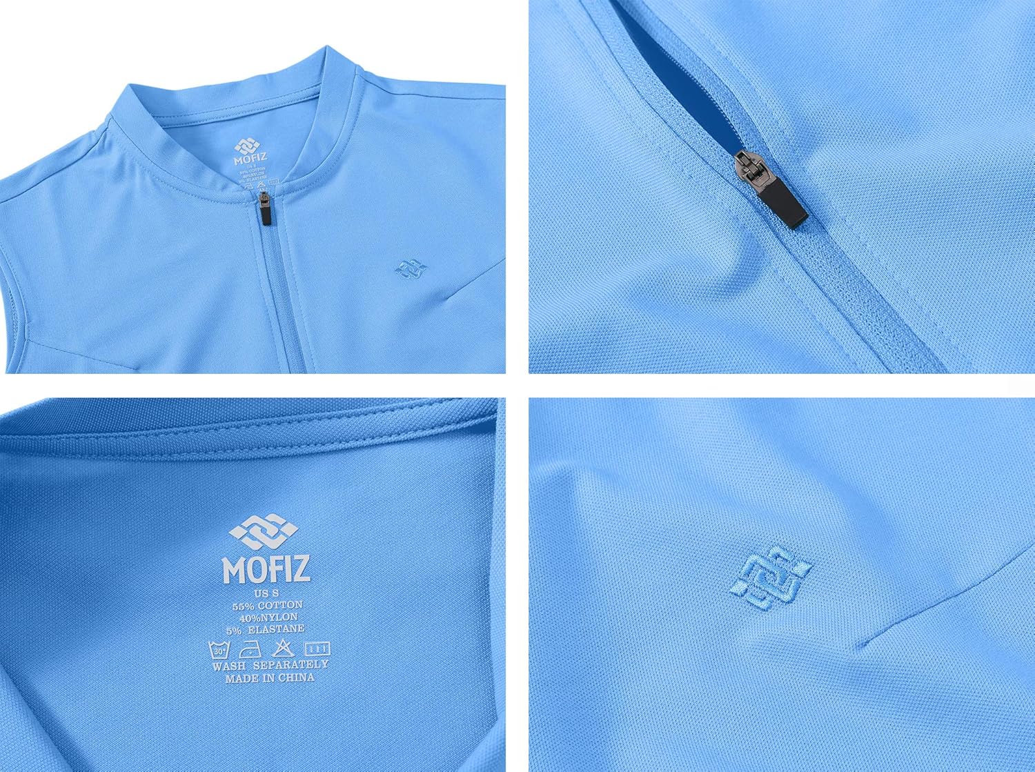 MoFiz Women's Tennis Shirt Sleeveless Golf Polo Shirt Sport Active T-Shirt Athletic Tee: Clothing