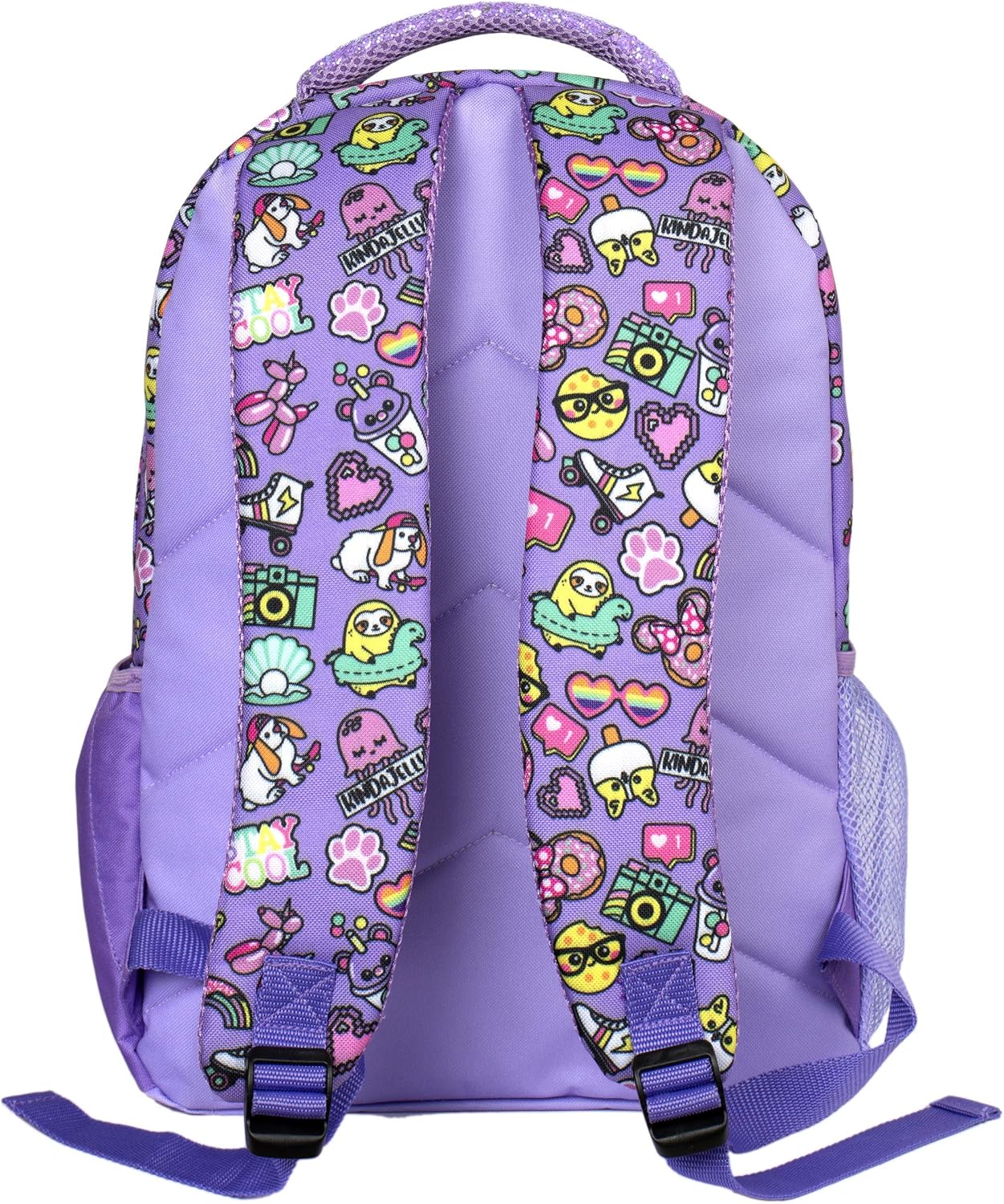 Fringoo - Large Kids Backpack For Boys and Girls, Rainbow Smile - Image 3