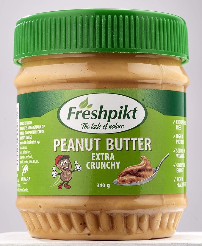 Crunchy Peanut Butter 340g Amazon.co.uk Grocery