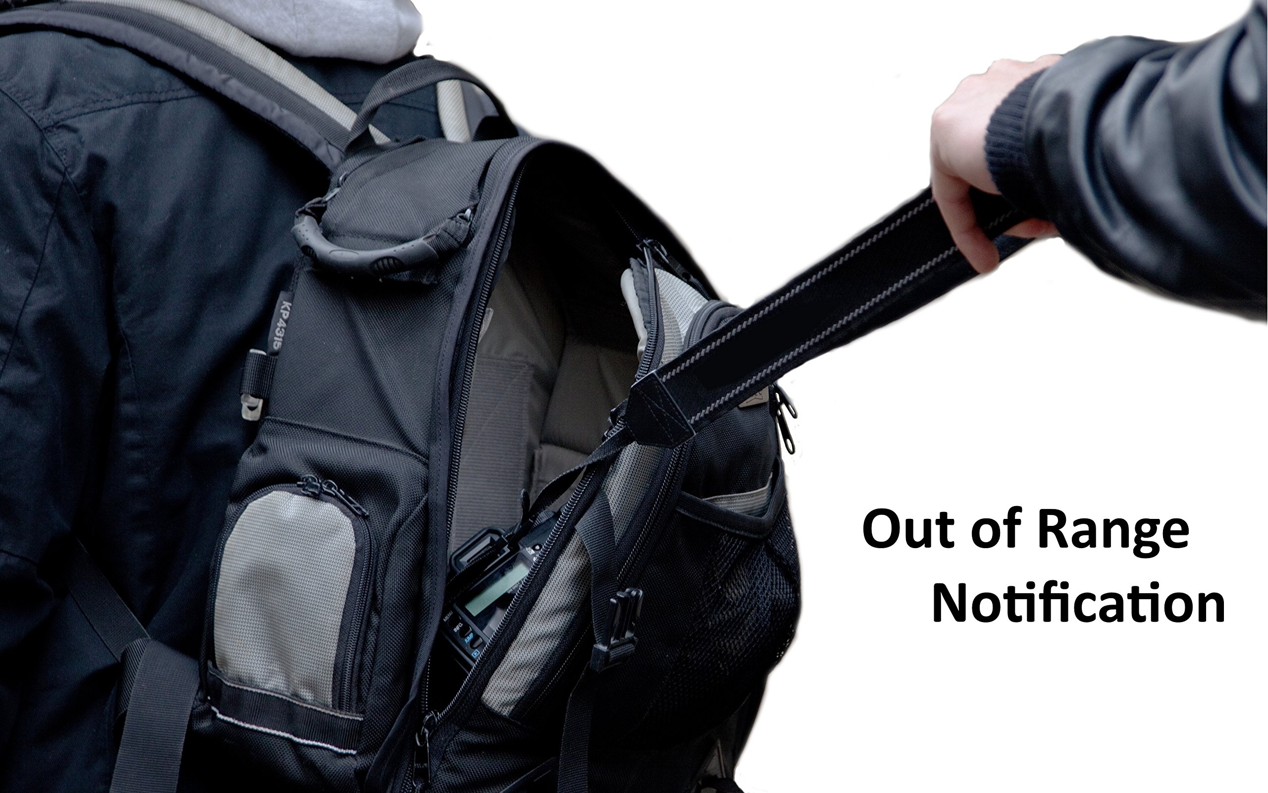 musegear app key finder (dark blue), NEW VERSION 2 | 3x louder | Easily find and track your keys, phone, remote, wallet | Smartphone Bluetooth-GPS pairing