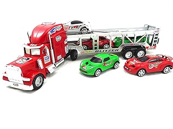 large toy semi truck and trailer