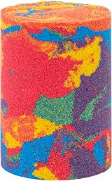 Kinetic Sand Rainbow Mix Set with 382g and Tools - 3 Colours 127g Each view 8