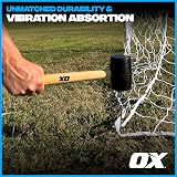 OX Tools 24 oz Trade Black Rubber Mallet Professional Heavy Duty view 6