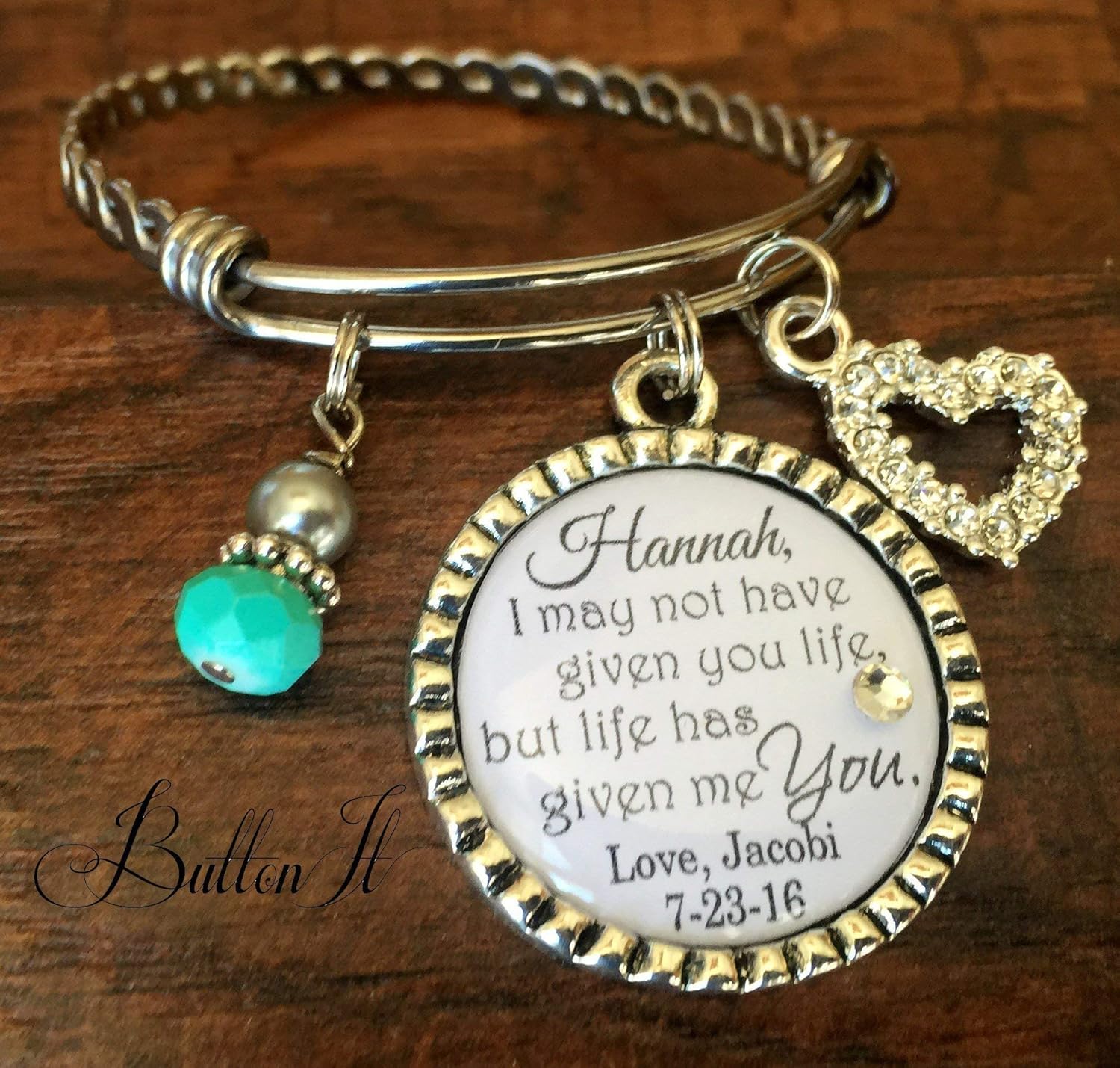 jewelry for step daughter at wedding
