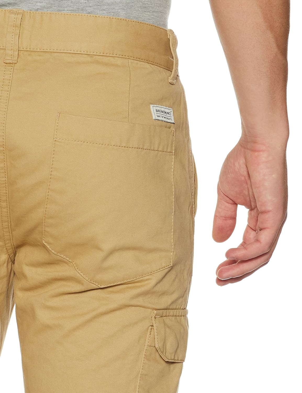 breakbounce men's slim fit chinos