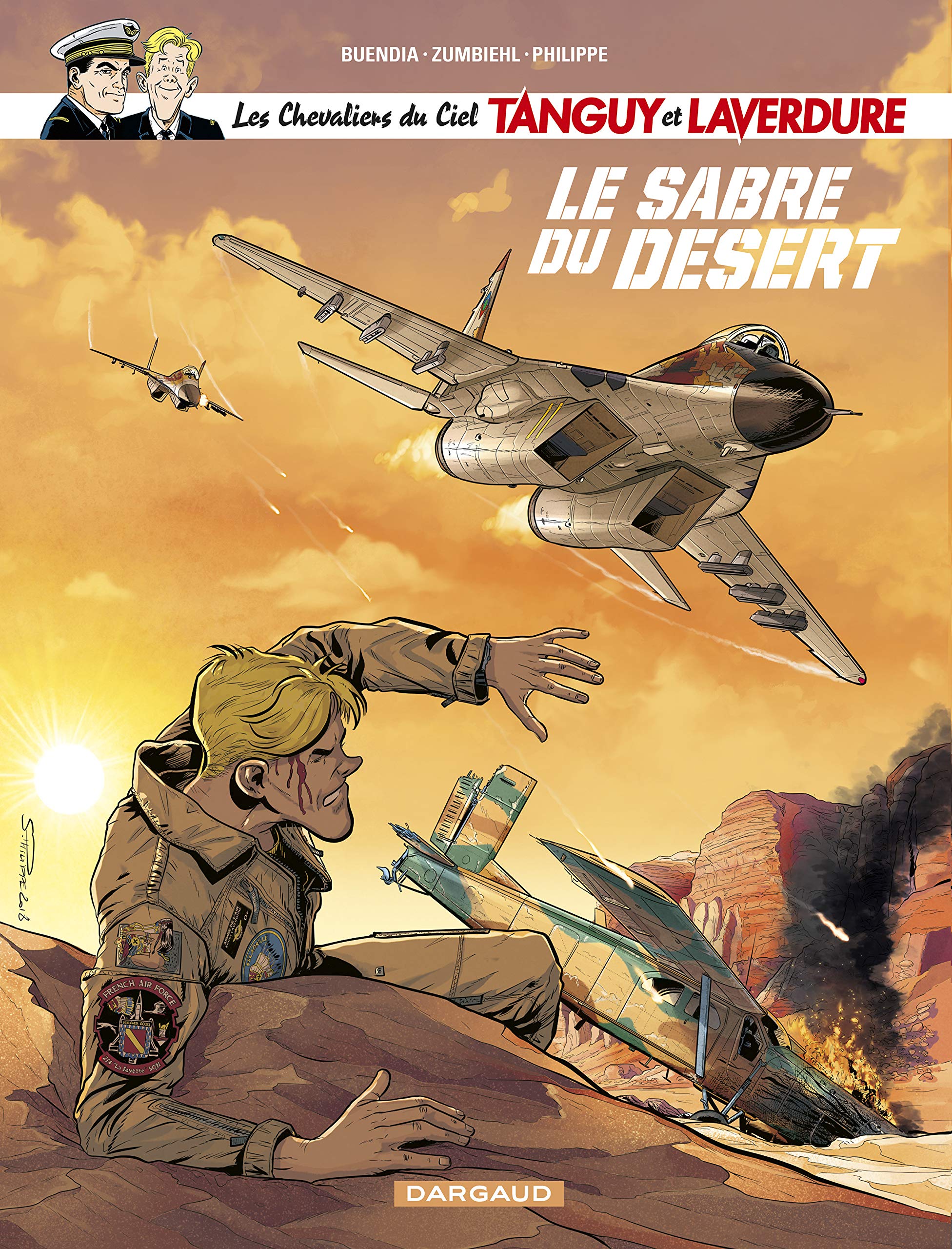 Les Chevaliers Du Ciel Tanguy Et Laverdure Tome 7 Le Sabre Du Desert Amazon De Philippe Sebastien Gourdin Veronique Buendia Patrice Zumbiehl Frederic Fremdsprachige Bucher