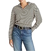 Madewell womens Half Zip Stripe Jacket