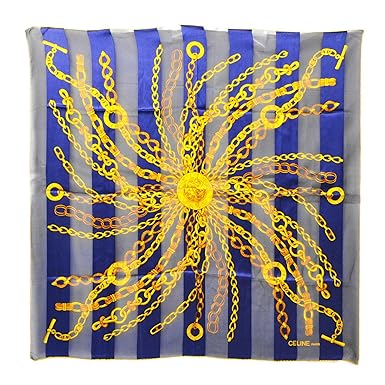 Amazon セリーヌ Celine ヴィンテージ シースルー チェーン柄