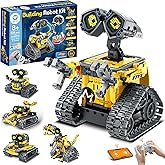 Sillbird Robot Building Kit with Remote Control for Boys Ages 8-14, STEM Coding Robotics Technic Toy Birthday Creative Gifts 