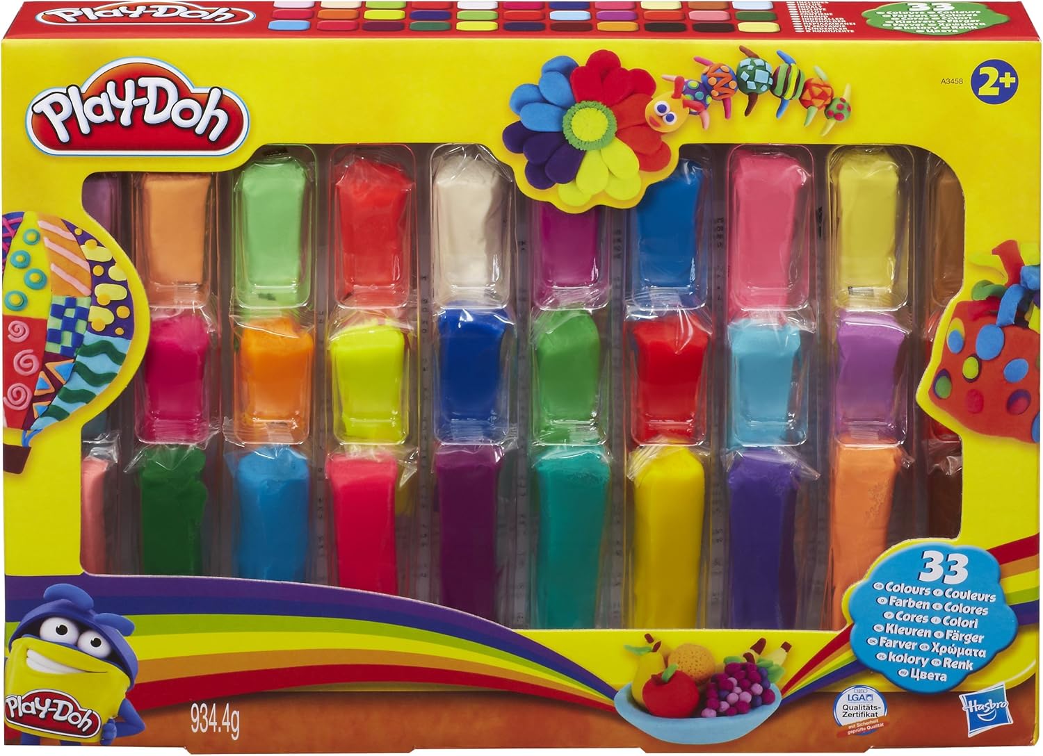 Play Doh - Plastilina, 33 Colores: Amazon.es: Juguetes y juegos