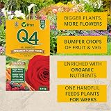 Vitax Q4 All Purpose Plant Food 0.9 Kg Pelleted Fertiliser view 3