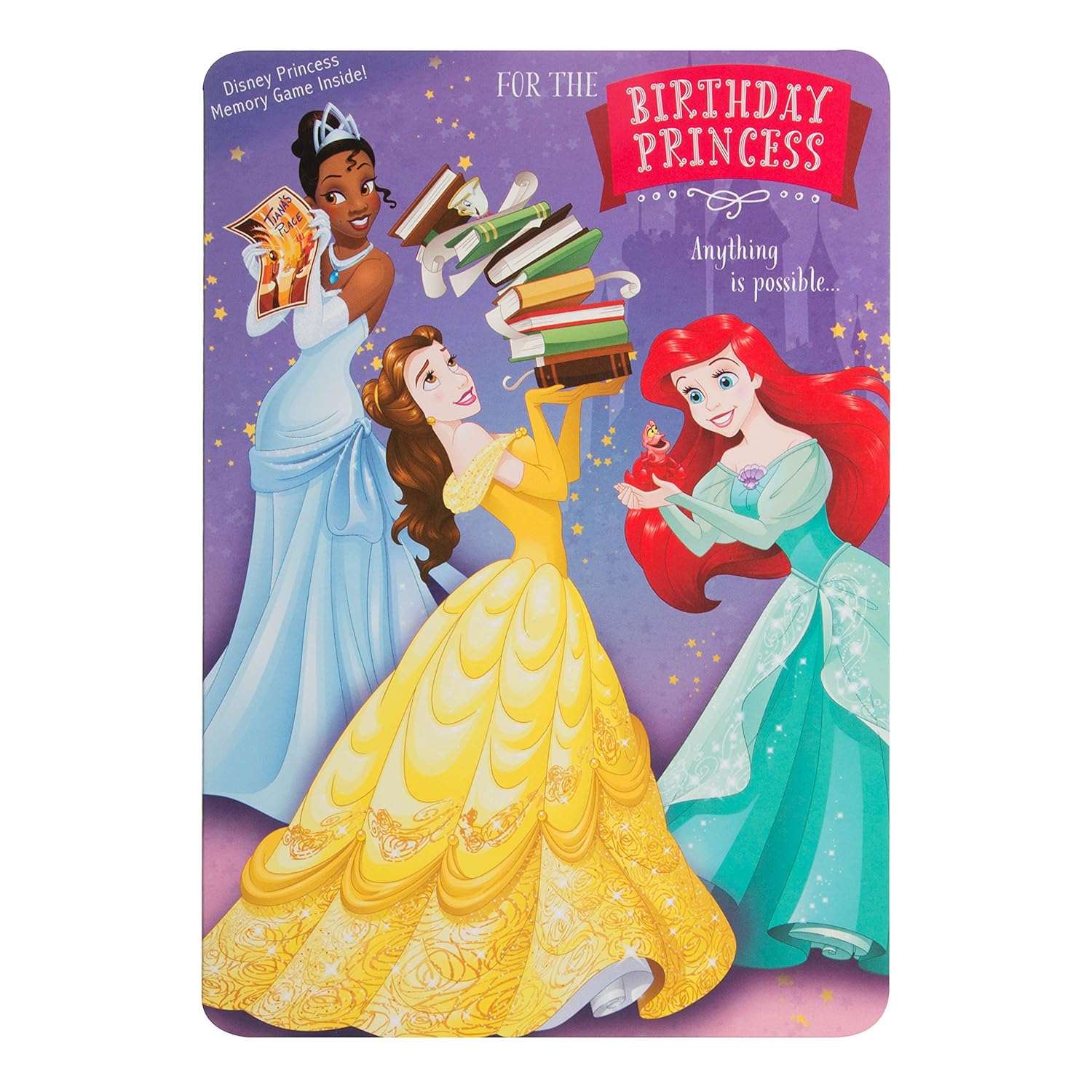 Hallmark Disney Princess Birthday Card 'Memory Game' - Medium (Old ...