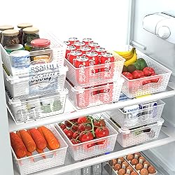 Simple Houseware Stackable Plastic Woven Basket