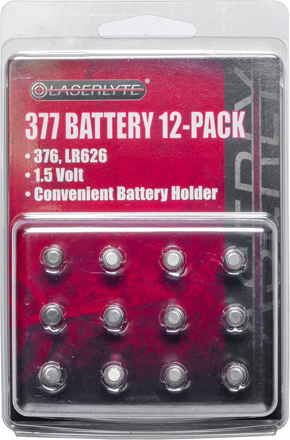 Laserlyte 377 Batteries 12 pack BAT377 LaserLyte Amazon.ca Sports