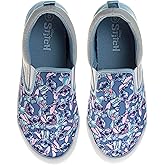 Disney Lilo and Stitch Lowtop Sneakers - Stitch Low Top Shoes Slipon Closure Cushioned Lightweight Sizes 12-13 Little Kid 1-4 Big Kid 5-10 Adult