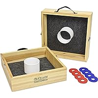 GoSports Premium Birch Wood Washer Toss Game