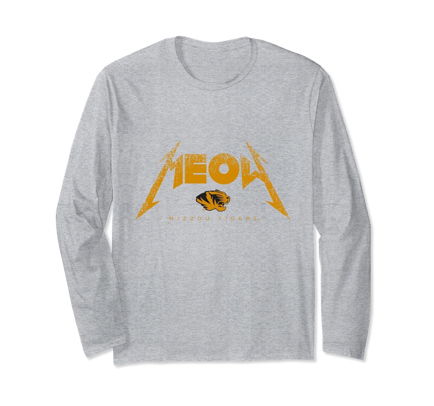 Missouri Tigers Mizzou Tigers NCAA Women's Long Sleeve mo-04-anz