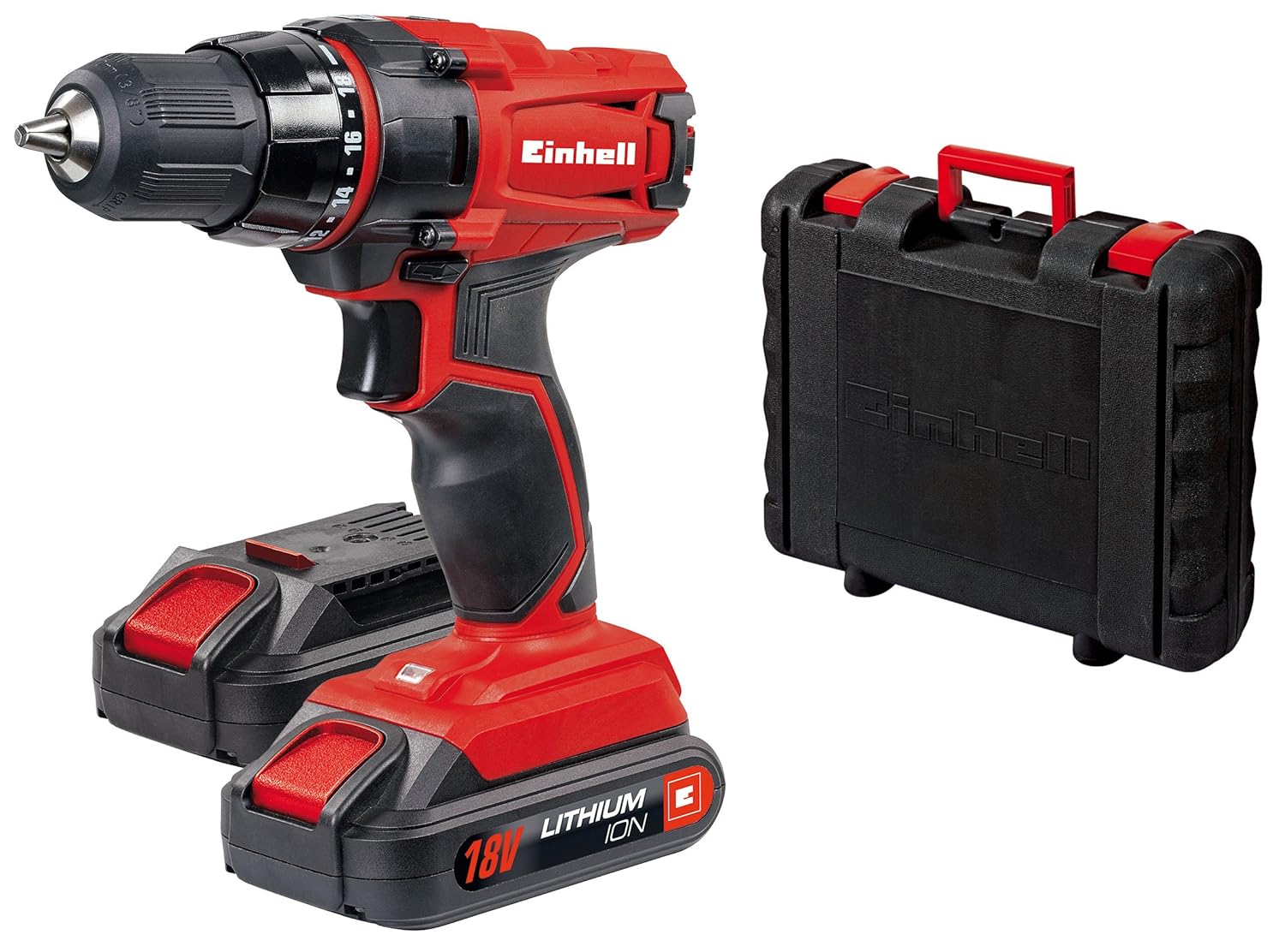 Einhell TC CD  Li Taladro sin cable baterías  Ah velocidades