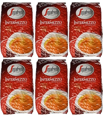 Amazon.com : Segafredo Intermezzo Whole Beans Coffee 2 Bags X 17.6