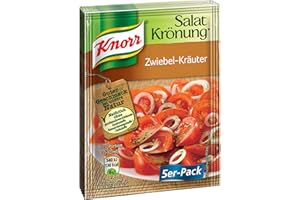 Knorr Salat Kronung Zwiebel-krauter (Salad Herbs with Onion), 5-Count Packets (Pack of 5)