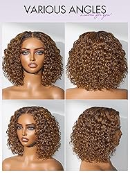 LUVME HAIR 5X5 Deep Curly 10 Inch 100% Human Hair
