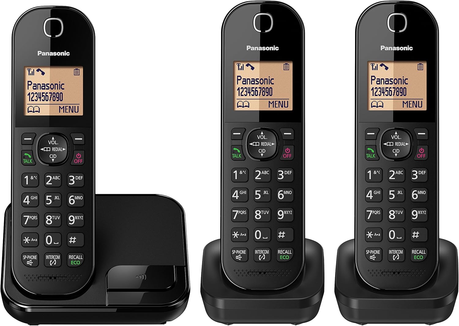 Panasonic KXTGC413EB Digital Cordless Phone with Amazon.co.uk