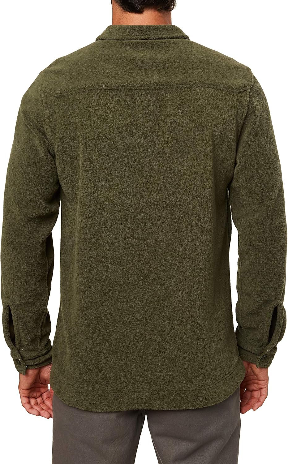 O'NEILL Men's Fleece Shirt Jacket: Clothing