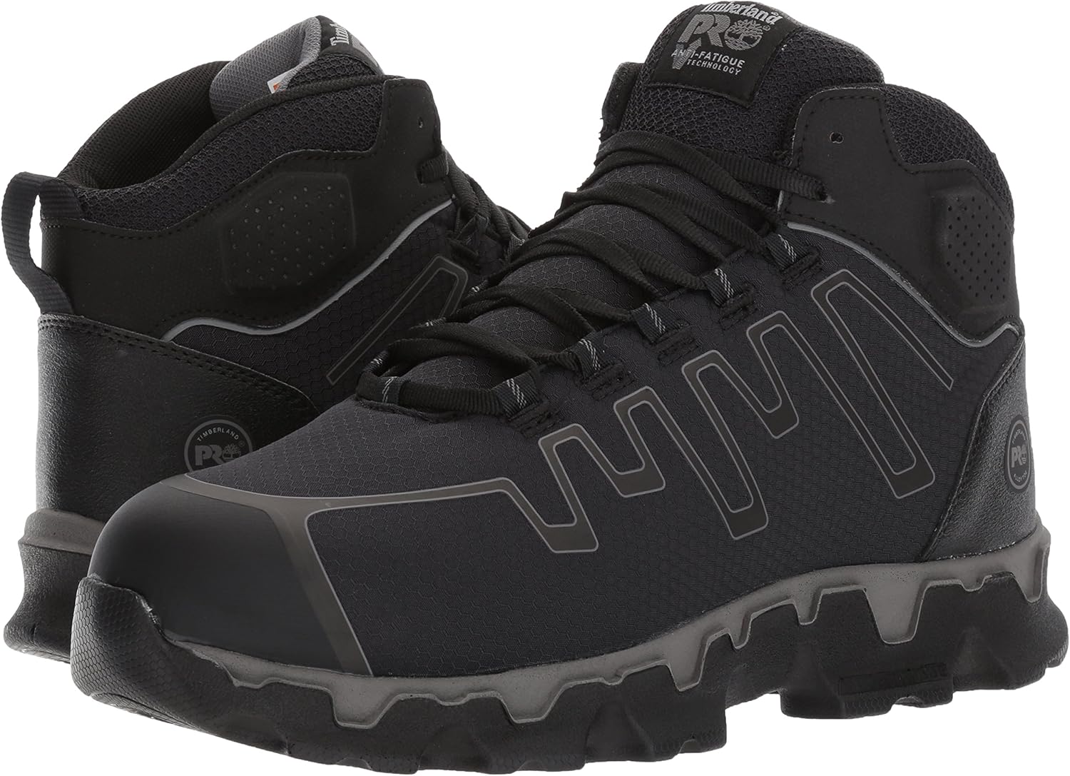 Timberland PRO Men's Powertrain Sport Mid Alloy Toe EH Industrial & Construction Shoe: Shoes