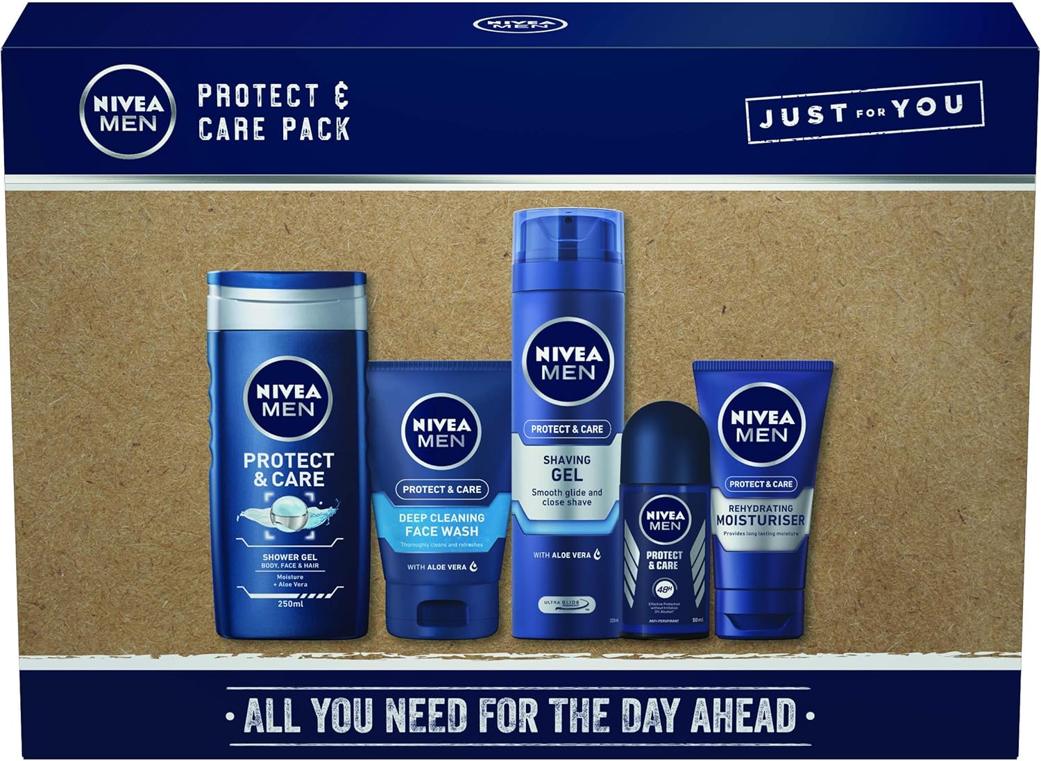 nivea men complete collection gift set