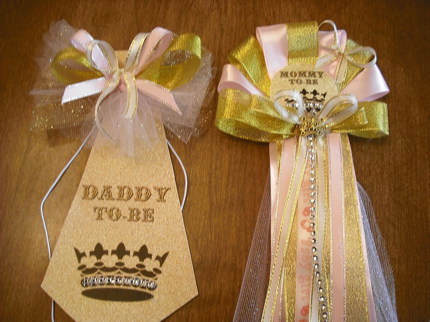 diy baby shower corsage for mom to be