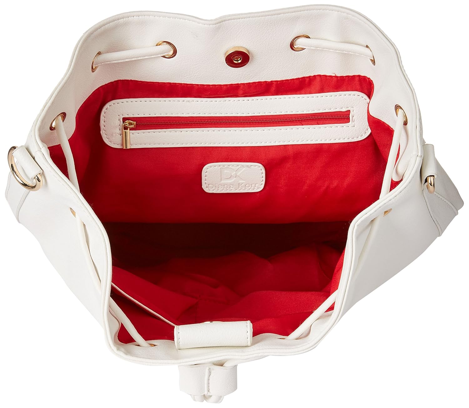 diana korr women's handbag (white) (dk12hwht00)