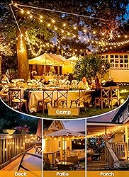 Brightown LED Outdoor String Light, 100 Feet Patio