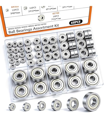 6002ZZ Bearing 15x32x9 Shielded Ball Bearings VXB Brand: Deep