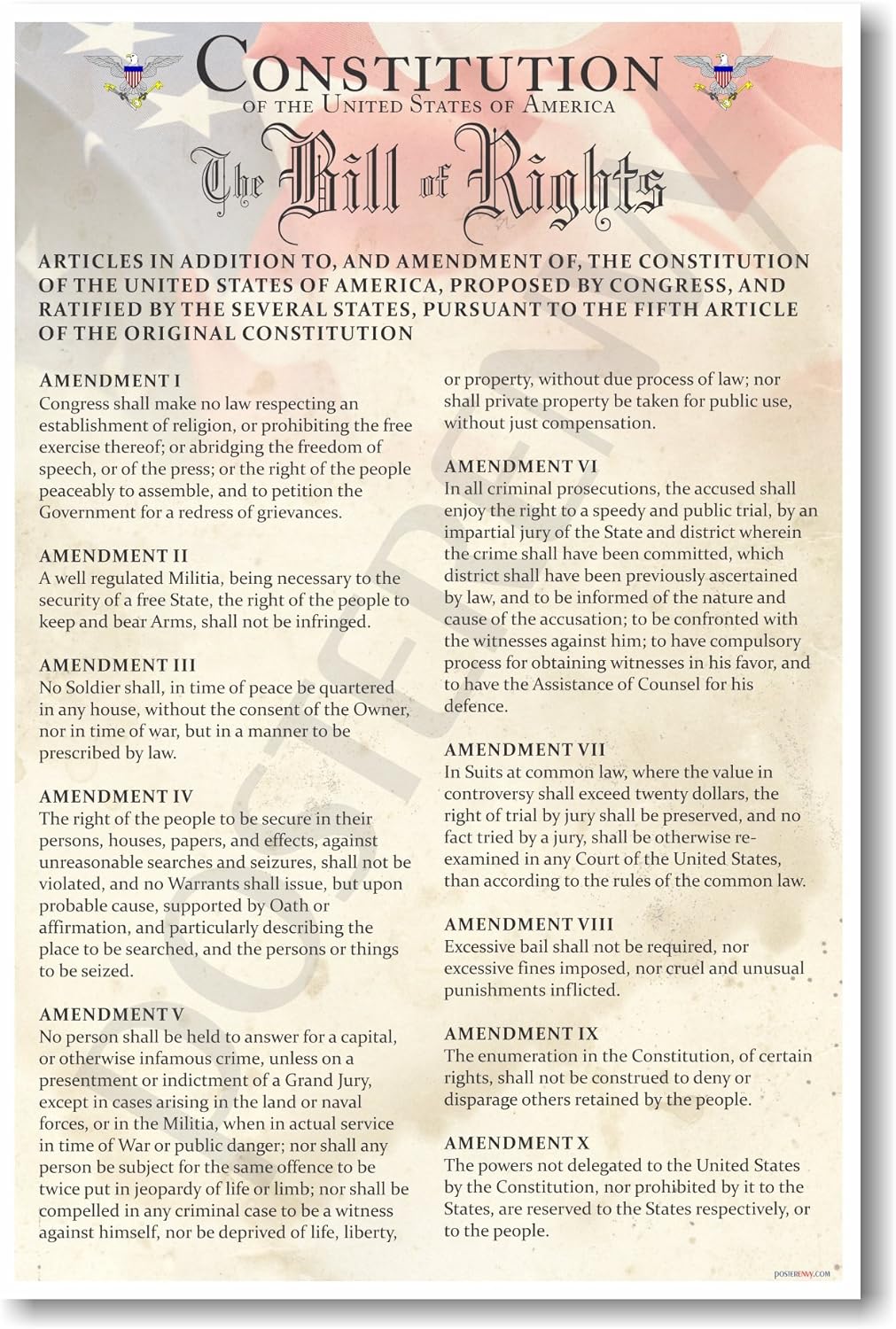 The Bill Of Rights The Bill Of Rights What Does It Say 2020 07 11