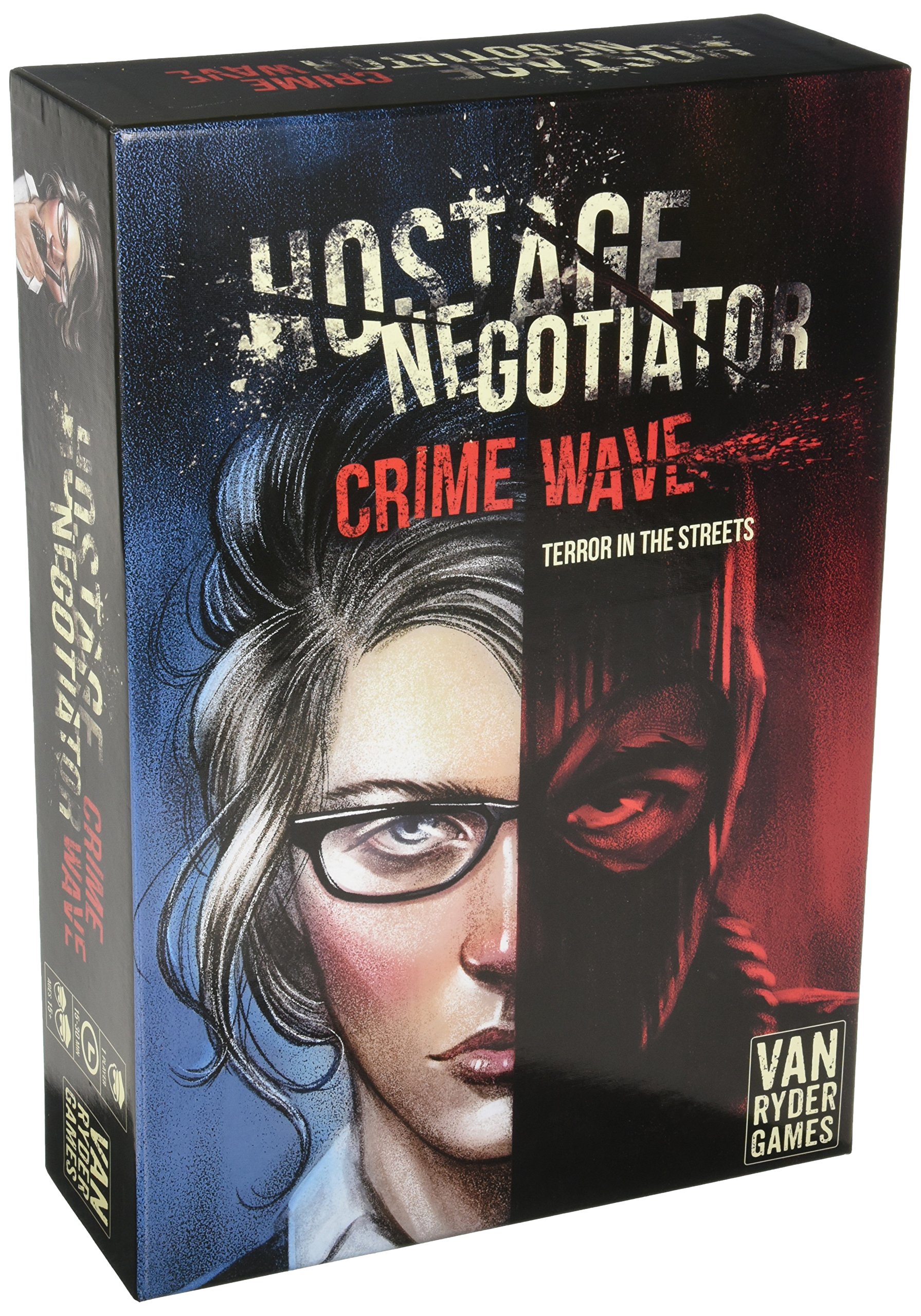 Van Ryder Games Hostage Negotiator Crime Wave Board Games