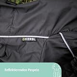 Kerbl Pet Raincoat Manchester Medium Black Waterproof Windproof 40cm view 4