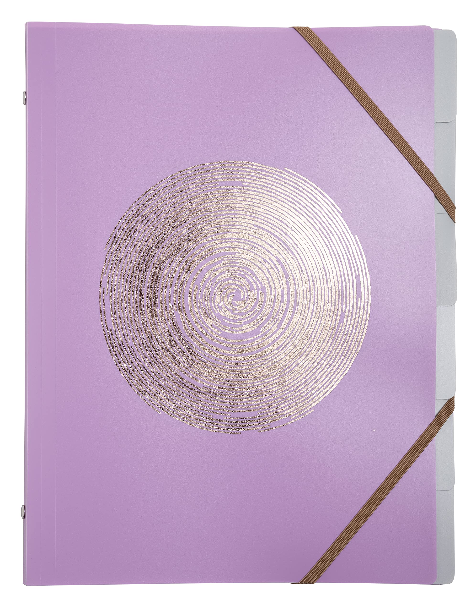 Exacompta - Ref. 56890E - 1 Ellipse recycled polypropylene 6-compartment sorter - A4 - random colours