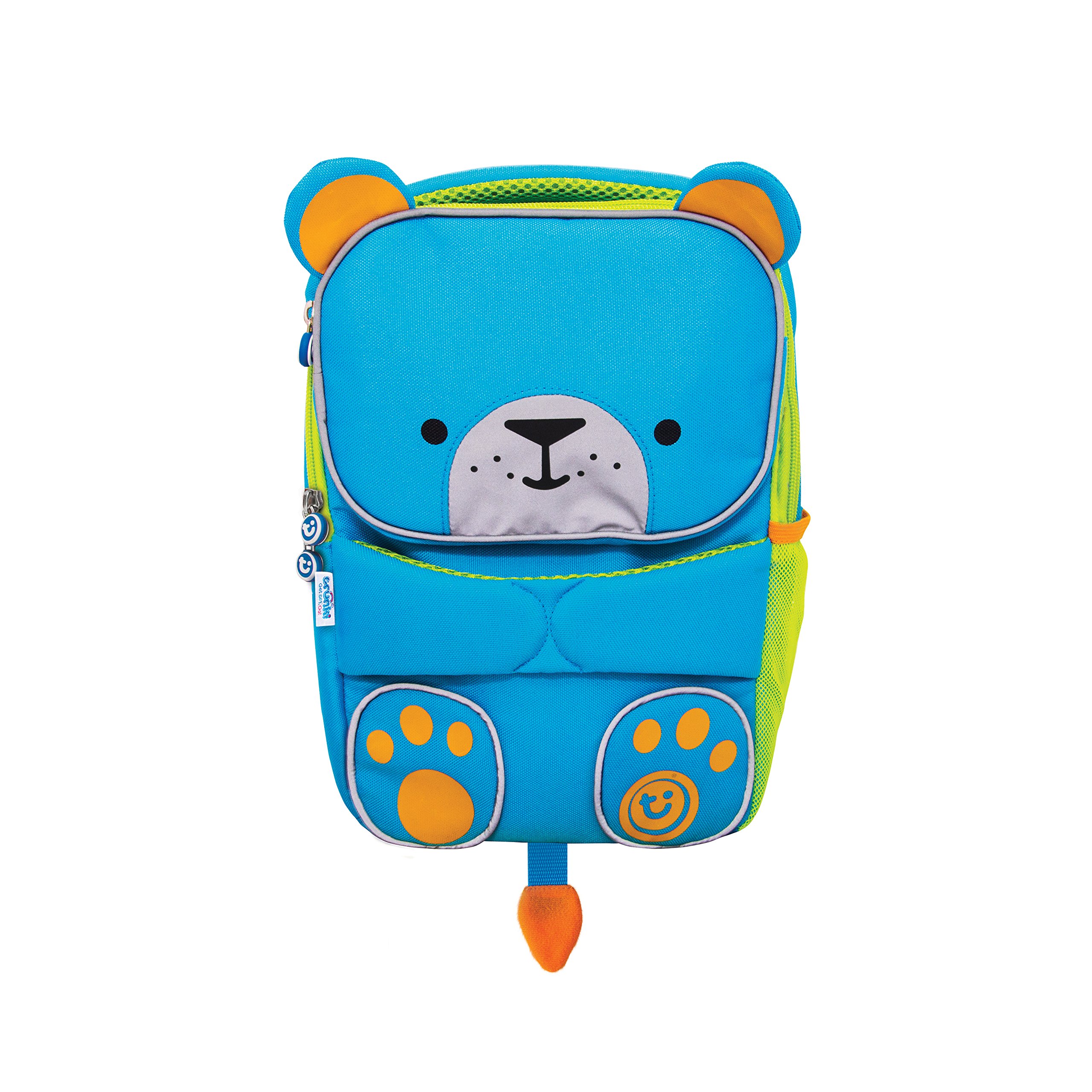 Trunki Toddler Backpack | High Visibility Children’s Nursery Bag for Pre-school or Kindergarten and Kids Rucksack | ToddlePak Backpack Bert Bear (Blue)