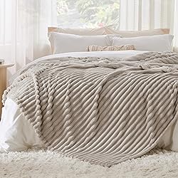 Bedsure Fleece Bed Blankets Full Size - GentleSoft