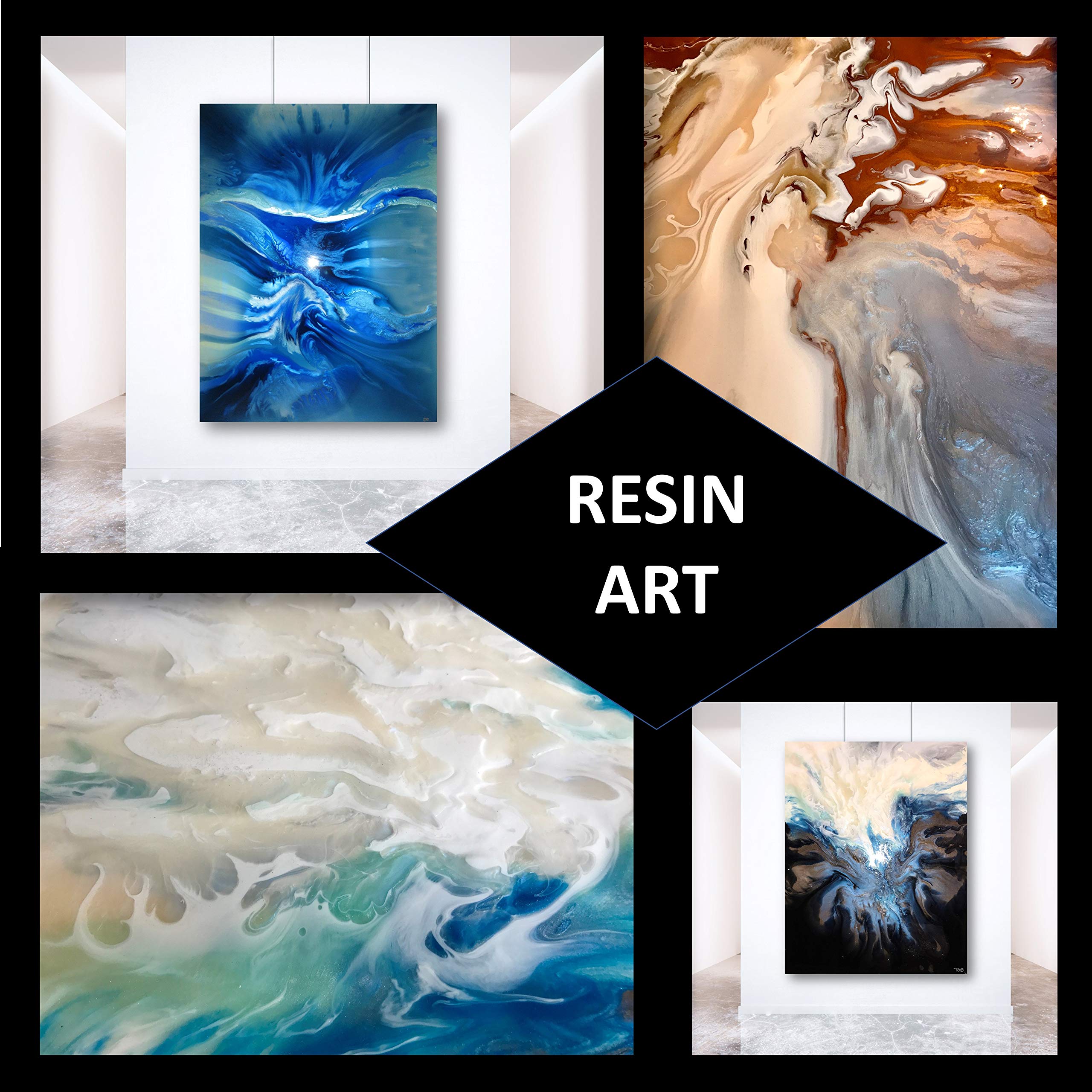 Epoxy Resin Art Resin Crystal Clear Formula The Artist's Resin for