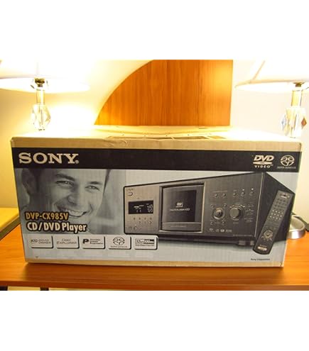 Amazon.com: Sony DVPCX995V 400-Disc DVD Mega Changer/Player