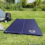 Trail Outdoor Leisure Trail Self-Inflating Double Camping Mat Blue view 7